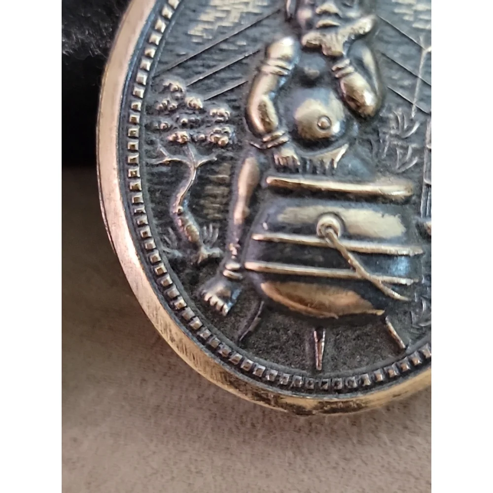 Picture Metal Brass? Child Caldrin Clip On Earrings - Picture 8 of 10